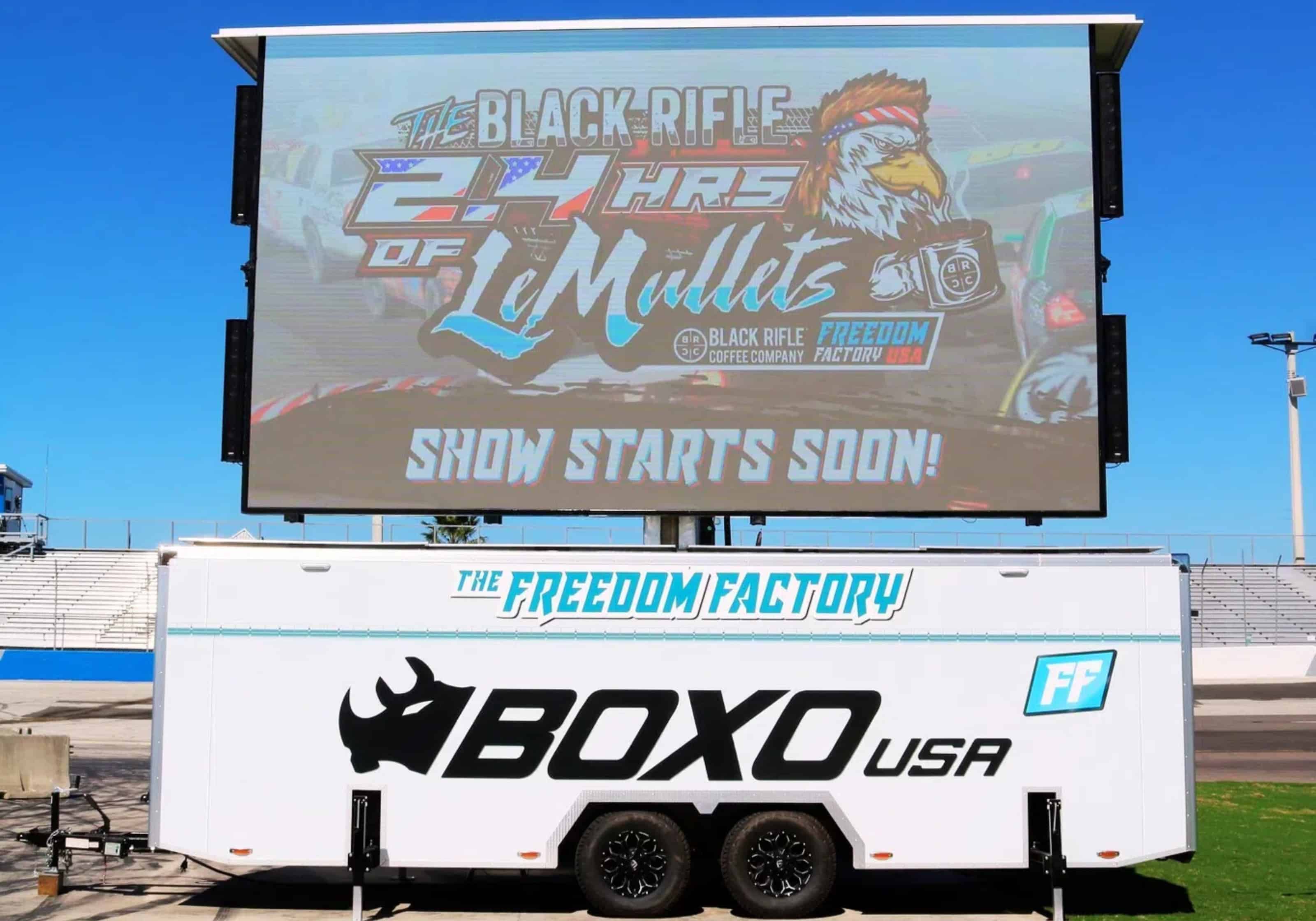MB-22E Enclosed LED Trailer