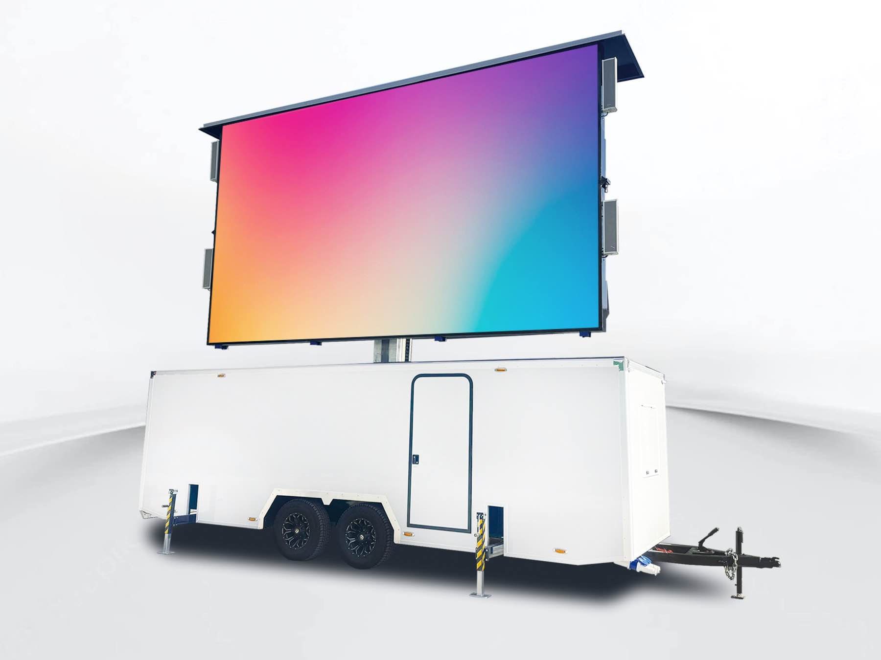 MB-22E LED screen trailer