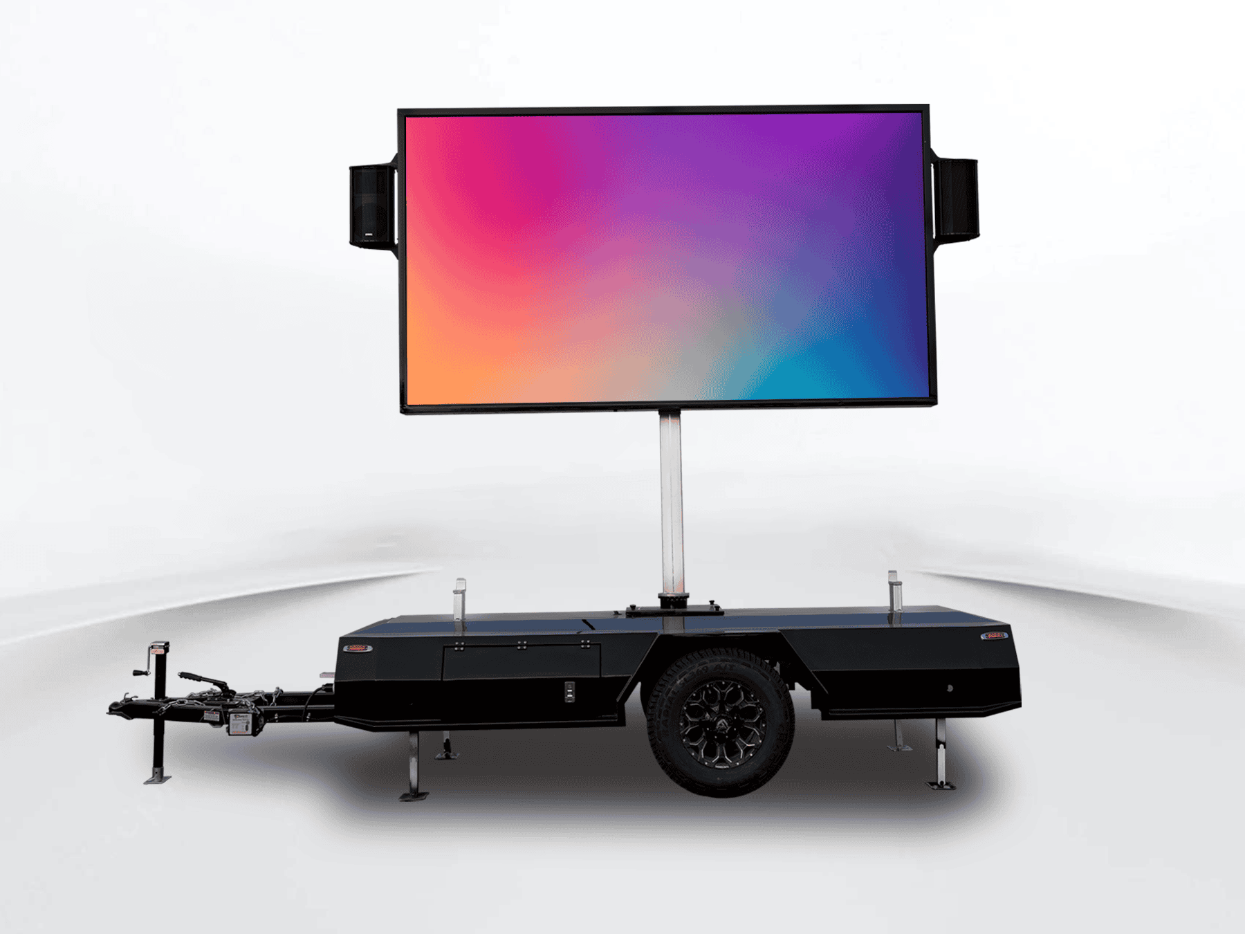 MB-5 LED screen trailer