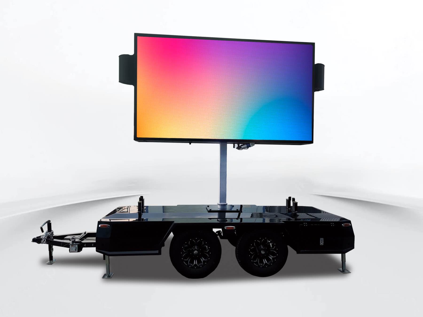 MB-5D LED screen trailer