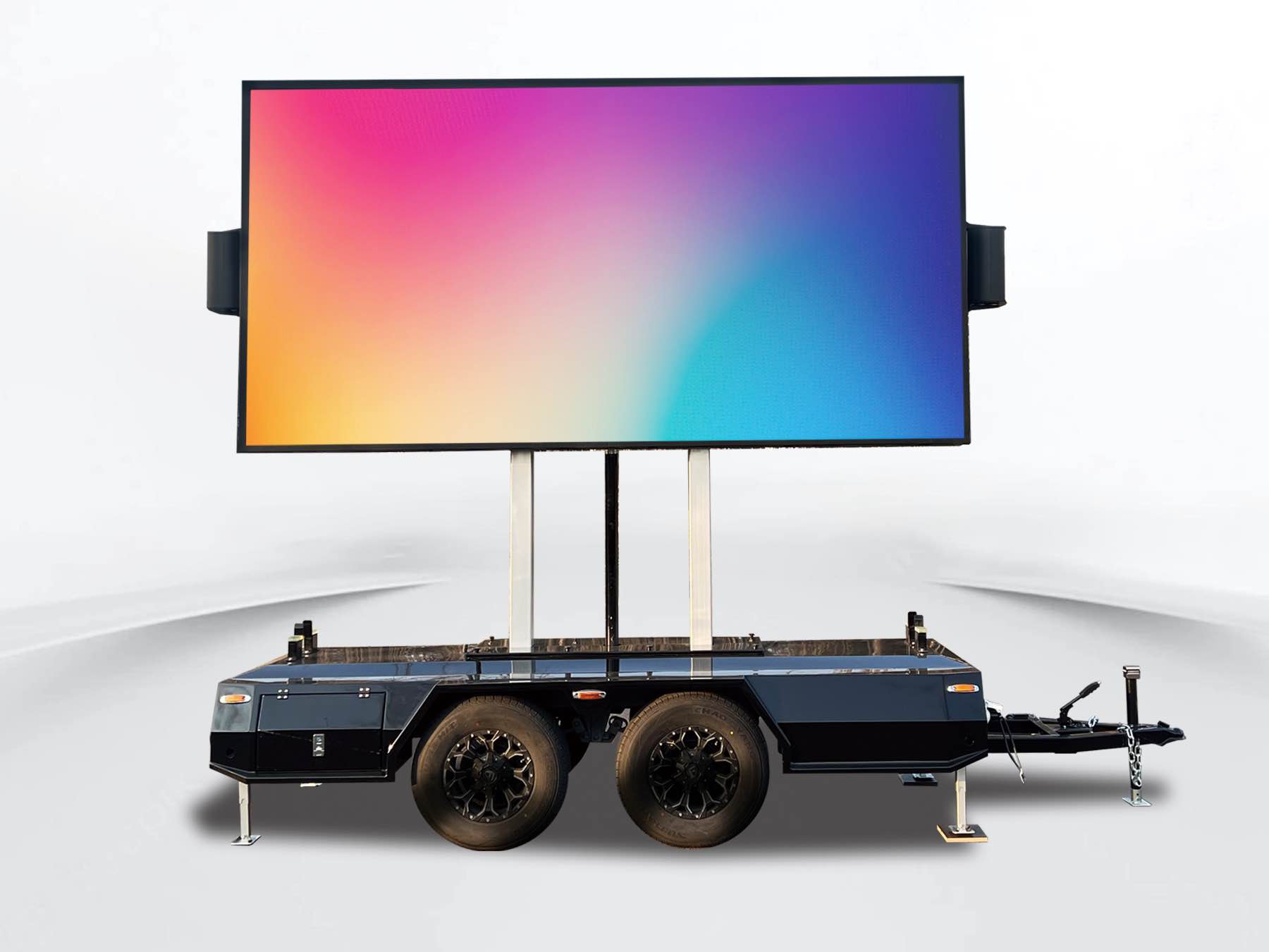 MB-7D LED screen trailer