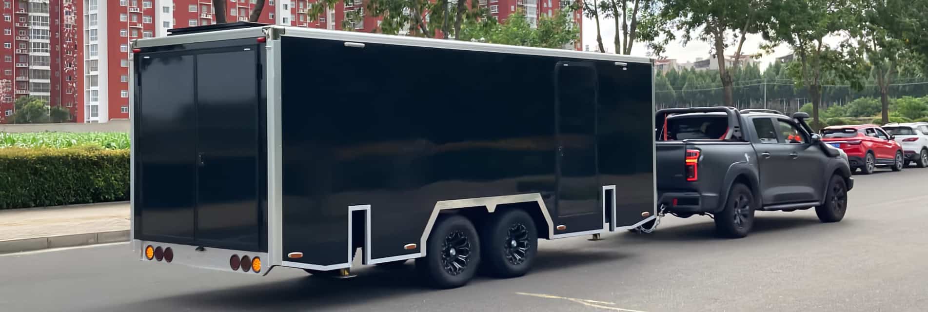MB-15E Enclosed LED Trailer