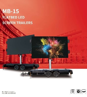 MB-15 LED screen trailer catalog