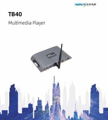 NovaStar TB-40 Multimedia Player