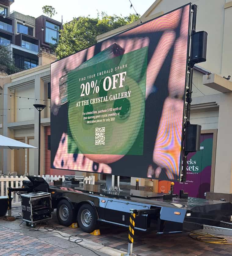 MOBO MB-15 LED trailer in Australia