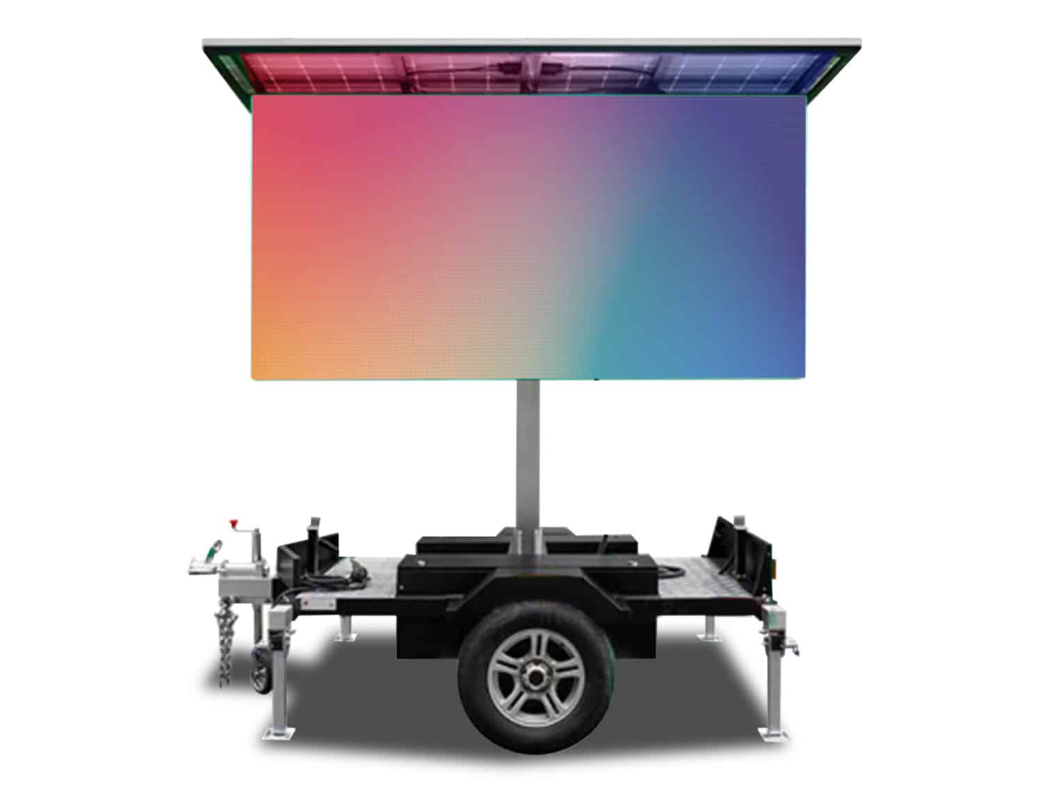 SAT-3 Solar Advertising Trailer