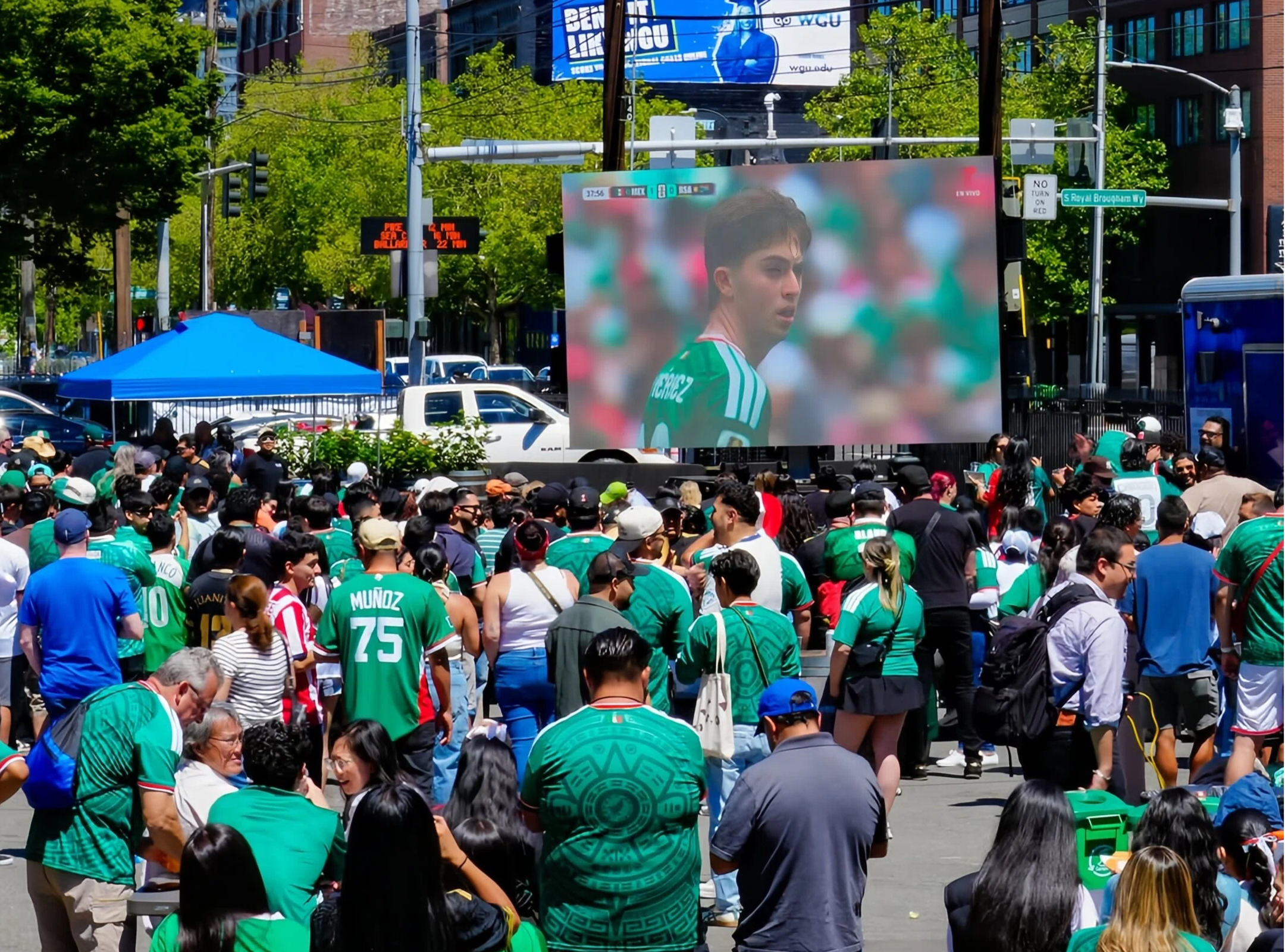 FIFA World Cup Live-MB-15 LED Board in Seattle